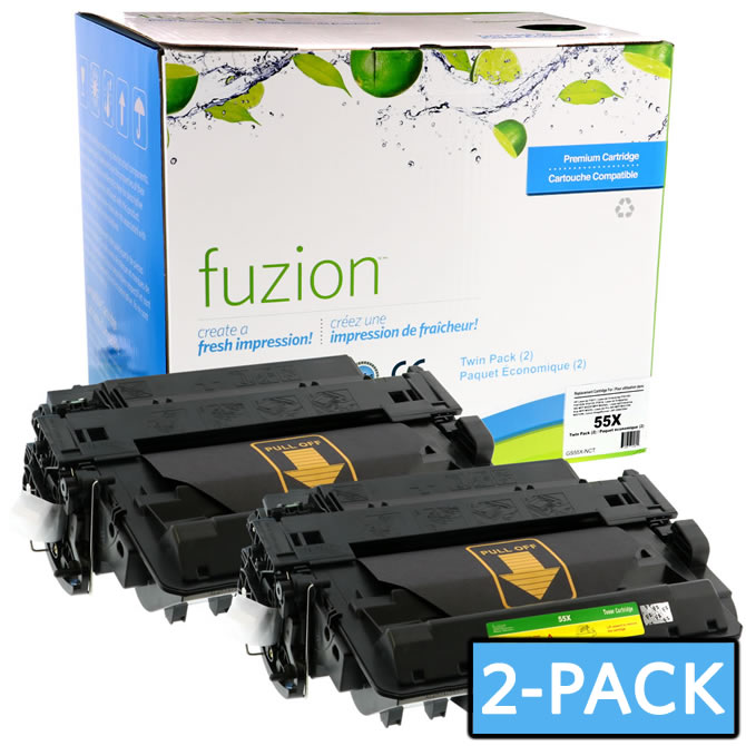 HP CE255XD HY Toner - MPS Twin Pack - Black